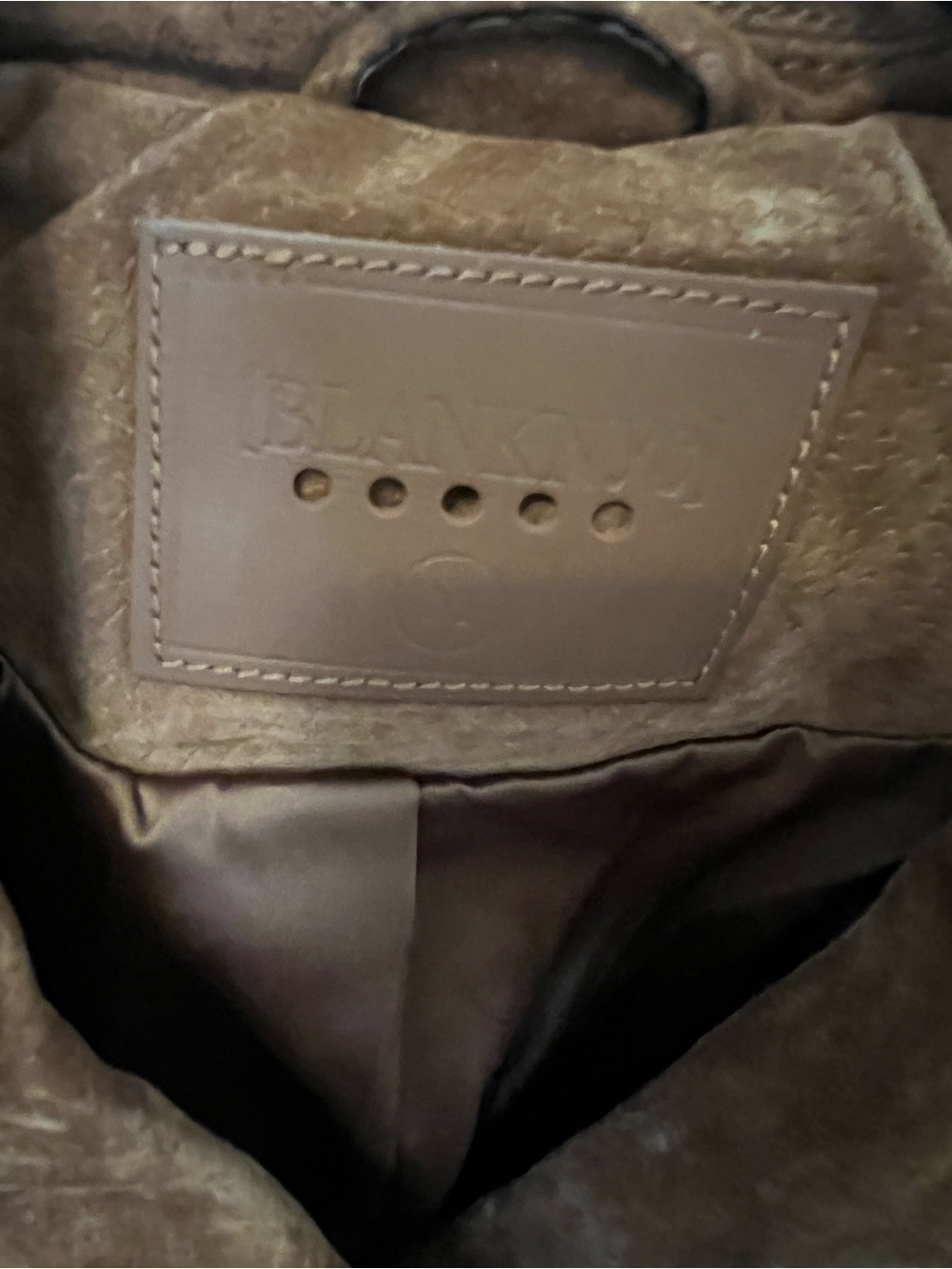 Brown Suede Moto Jacket - Women's Stylish Zip Front - Picture 2 of 4